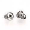 304 Stainless Steel Ear Nuts Findings X-STAS-R071-29-3