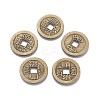 Tibetan Style Alloy Chinese Coin Pendants LS-PALLOY-WH0060-01D-NF-1