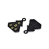 Halloween Theme Spray Painted Alloy Enamel Pendants ENAM-T020-09M-1