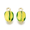 Alloy Enamel Charms ENAM-N056-404F-1