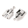 Tibetan Style Zinc Alloy Pendants TIBEP-R334-133AS-RS-2
