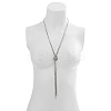 Brass Snake Chains Lariat Necklaces WG418B2-16-1