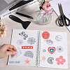 Sticker Collecting Loose-leaf A5 Spiral Bound Notebook AJEW-CP0007-84A-3
