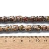Natural Leopard Skin Jasper Beads Strands G-C135-C01-01-4
