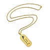 Constellation 304 Stainless Steel Micro Pave Clear Cubic Zirconia Wheat Chain Pendant Necklaces for Women Men LS-NJEW-U007-01D-2