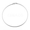 Casual Style 304 Stainless Steel Choker Necklaces STAS-O037-02P-1