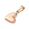 Ion Plating(IP) 304 Stainless Steel Charms STAS-I127-068RG-2
