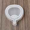 Fan Pendant DIY Silhouette Silicone Molds DIY-Z040-01B-4