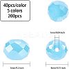 Mixed Style Electroplate Glass Beads EGLA-FH0001-04-2