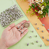 150pcs 5 styles Tibetan Style Zinc Alloy European Large Hole Beads FIND-PH0023-70-3