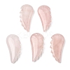 Natural Rose Quartz Pendants G-F820-01A-1