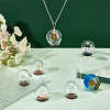   8 Sets 2 Style Glass Dome Cover DJEW-PH0001-28-5