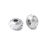 304 Stainless Steel Polymer Clay Rhinestone Beads STAS-Q038-01B-1