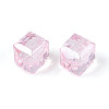 Transparent Acrylic Beads TACR-T028-60A-2