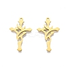 Ion Plating(IP) 201 Stainless Steel Pendants STAS-N098-097LG-1
