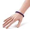 Natural Jade Beaded Stretch Bracelet BJEW-P213-04-8mm-4