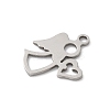 201 Stainless Steel Pendants STAS-S157-01D-P-2