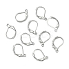 Tarnish Resistant 304 Stainless Steel Leverback Earring Findings LS-STAS-S028-07-4
