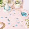 Alloy Rhinestone/Resin European Beads MPDL-SC0001-11B-3