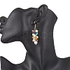 304 Stainless Steel Chip Dangle Earrings EJEW-JE06451-3
