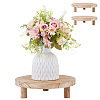 Round Wood Display Riser Stands for Jewelry AJEW-WH0410-235-1