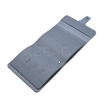 PU Imitation Leather Earring Storage Bags EDIS-E012-01A-1