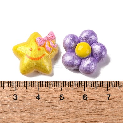 Resin Cabochons CRES-M002-18-1