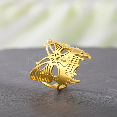 304 Stainless Steel Finger Rings LS-RJEW-S628-10G-1