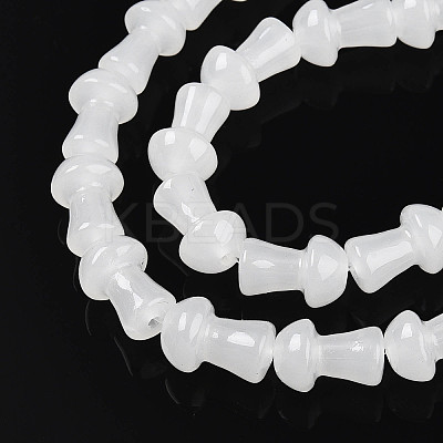 Baking Paint Glass Beads Strands DGLA-N007-01A-1