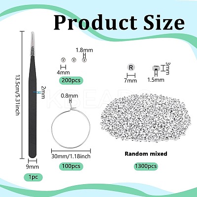 DIY Wine Glass Charm Making Kits DIY-PH0033-72A-1