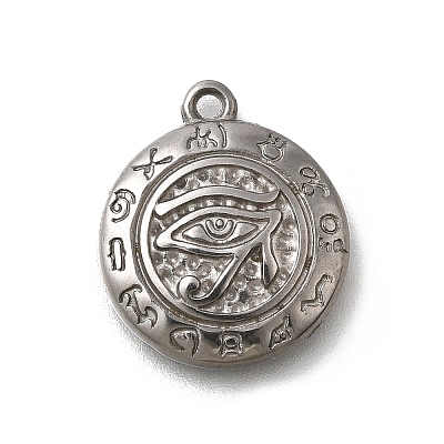 304 Stainless Steel Pendants STAS-C119-11P-1