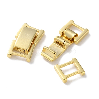 Brass Watch Band Clasps LS-KK-F880-21D-G-1