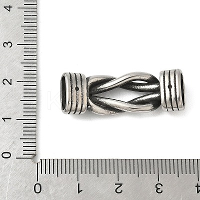 304 Stainless Steel Knot Connector Charms STAS-Z147-11AS-05-1