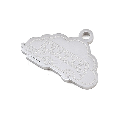 304 Stainless Steel Pendants SA-CBAE30B-03F-P-1