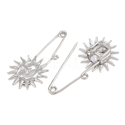 Sun 304 Stainless Steel Safety Pins Brooch Findings SA-CBA098D-13A-P-1