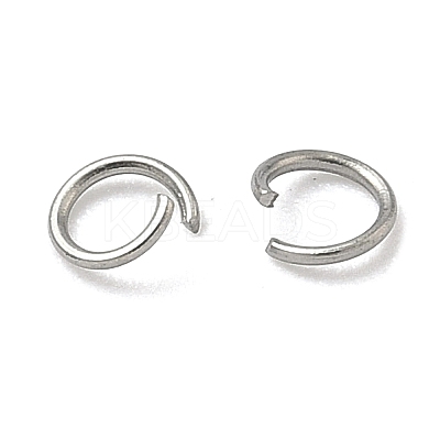 Tarnish Resistant 304 Stainless Steel Open Jump Rings STAS-E066-01-3mm-1