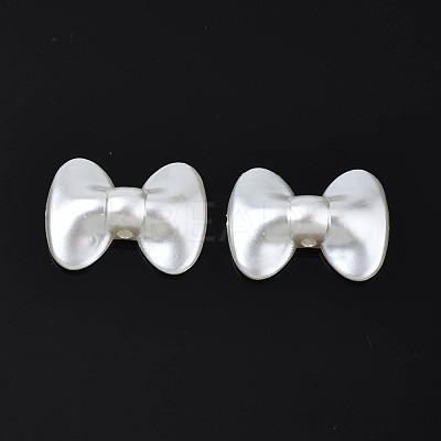 ABS Plastic Imitation Pearl Beads OACR-Q182-09-1
