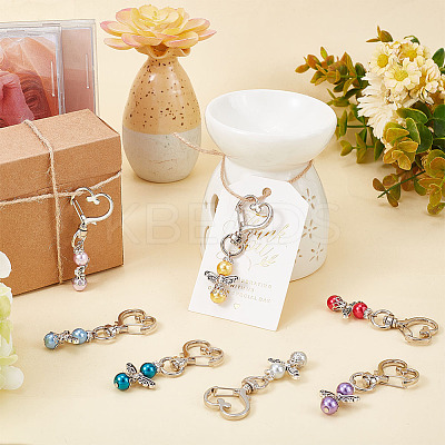 Glass Pearl Keychain KEYC-PH0001-64-1