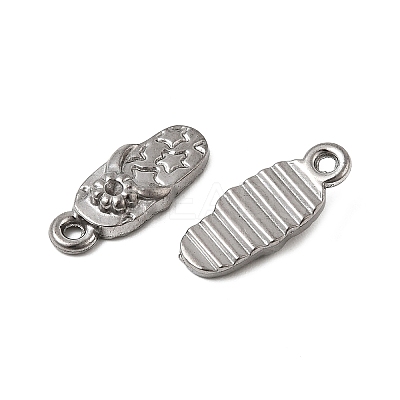 304 Stainless Steel Pendant Rhinestone Settings STAS-B167-08P-1