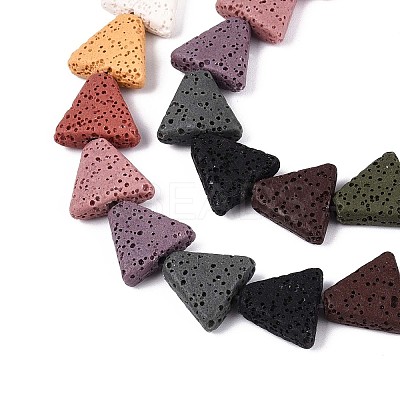 Natural Lava Rock Beads Strands G-N257-21A-01-1