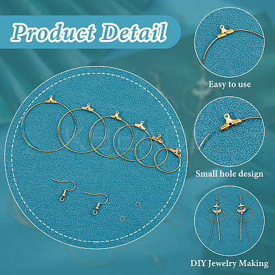 DIY Earring Making Finding Kits DIY-HS0001-68-1