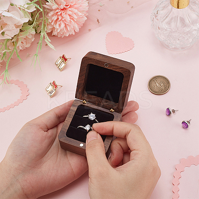 2-Slot Wooden Finger Ring Storage Boxes CON-WH0089-110B-1