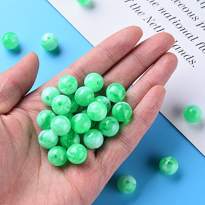Acrylic Beads MACR-S375-001A-M-1