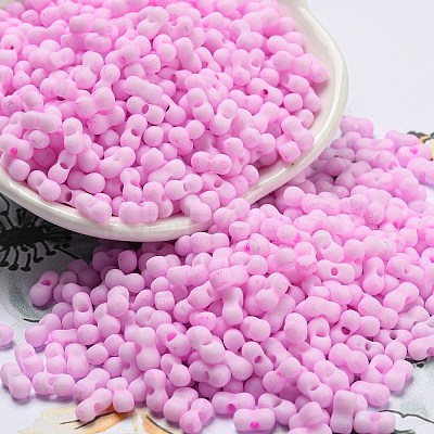 Macaron Color Opaque Frosted Glass Seed Beads X1-SEED-K009-12B-05-1