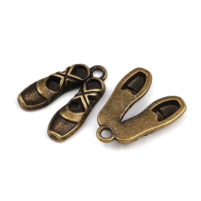 Tibetan Style Alloy Pendants TIBE-B003-13AB-1