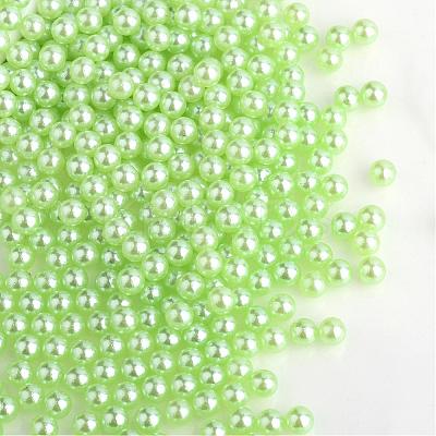Imitation Pearl Acrylic Beads OACR-S011-4mm-Z18-1
