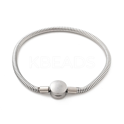 304 Stainless Steel Bracelets BJEW-M079-01P-04-1