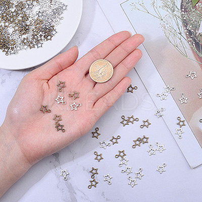 Tibetan Style Alloy Charms PALLOY-PH0005-73-1