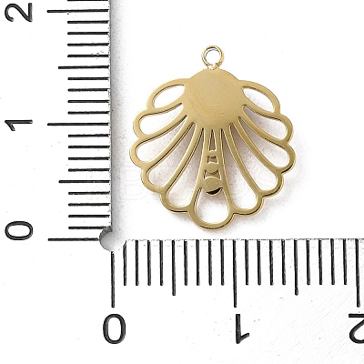 PVD Vacuum Plating 316 Stainless Steel Pendants STAS-C090-01G-01-1