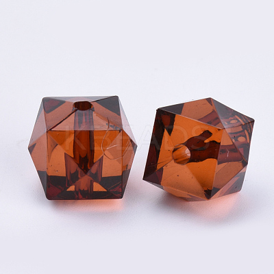 Transparent Acrylic Beads TACR-Q259-10mm-V60-1